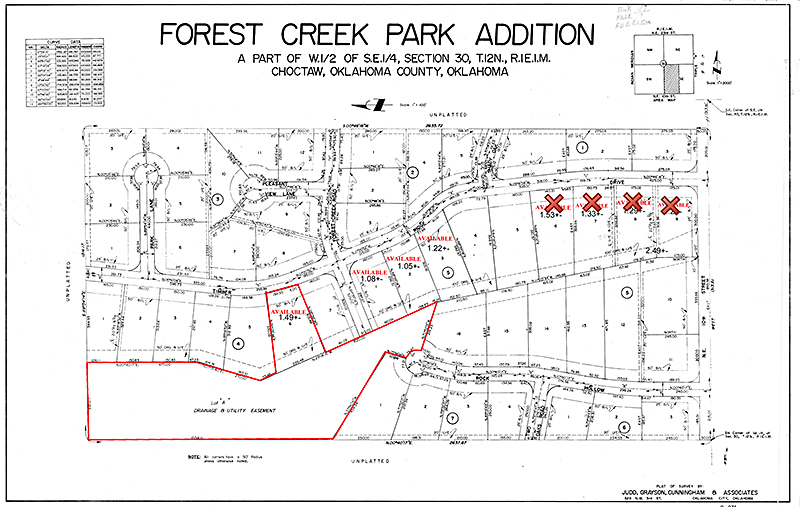 Forest Creek Pard Addition Choctaw, OK